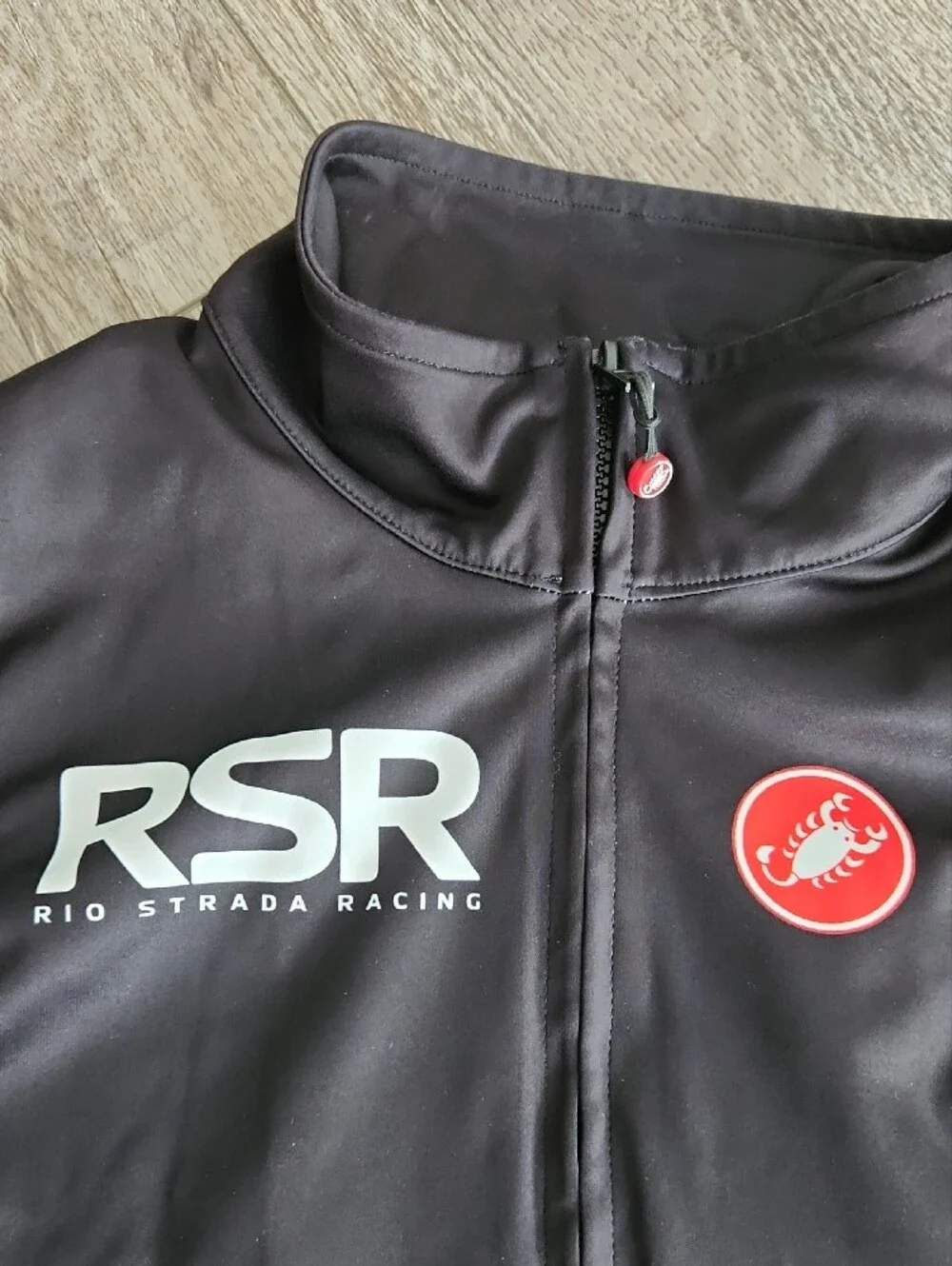 Castrelli Unisex Rio Strada Racing RSR Gore Windstopper Cycling Vest - Black